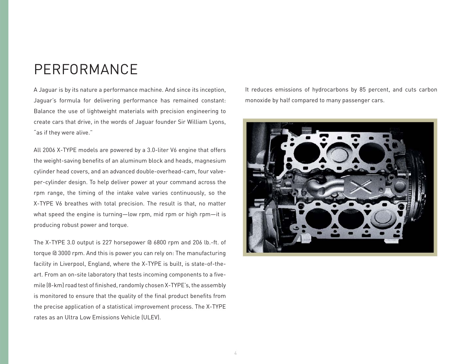 2006 Jaguar X-Type Brochure Page 17